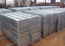 Scaffold steel decks