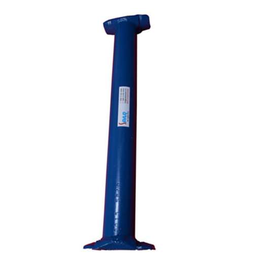 Horizontal scaffolding ledger